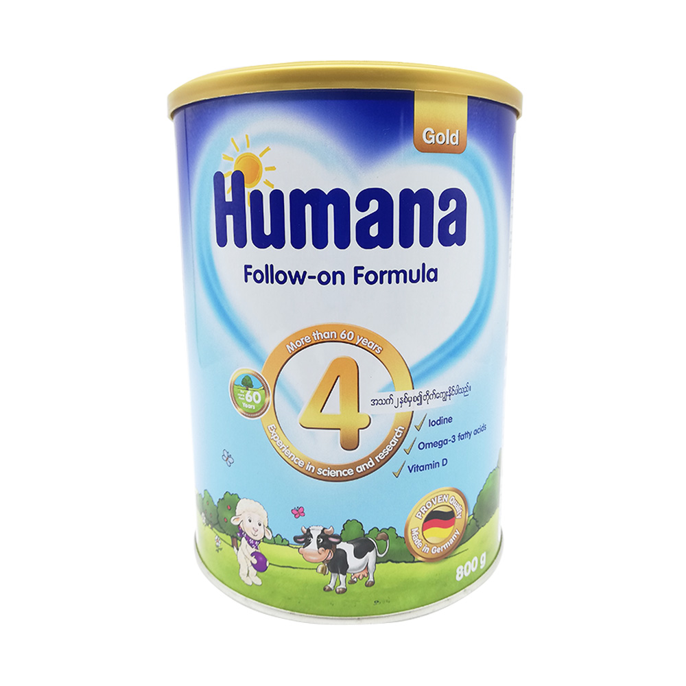 Humana Gold Milk Powder Step 4 2 Years amp Above 800g